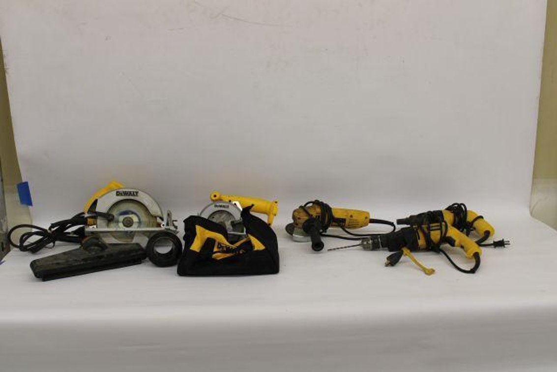 CORDED DEWALT TOOLS