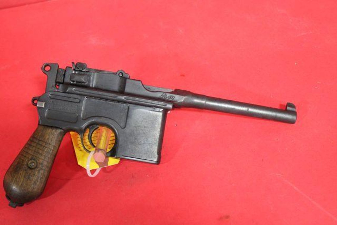 WAFFENFABRIK MAUSER OBERNDORF SEMI-AUTO BROOMHANDLE PISTOL