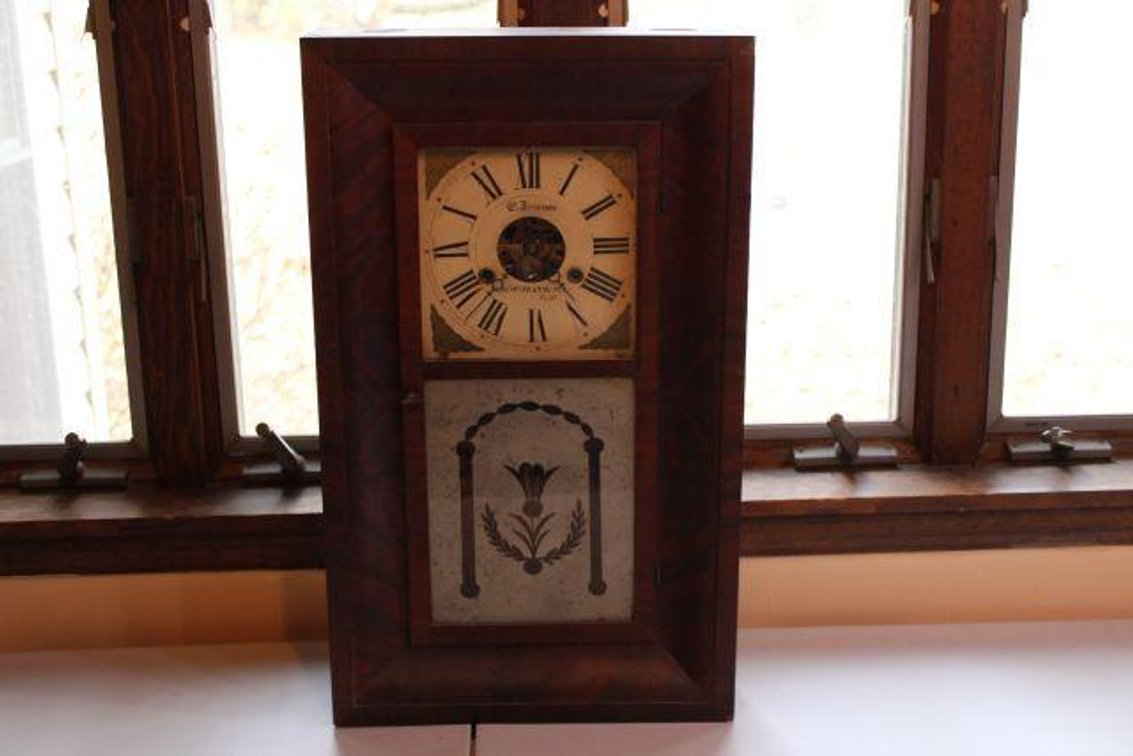 CHAUNCEY JEROME WALL CLOCK