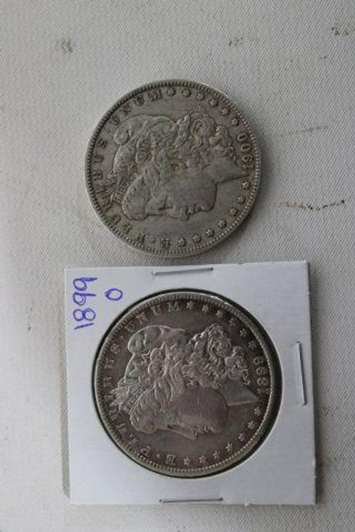 MORGAN DOLLARS 1899-1900