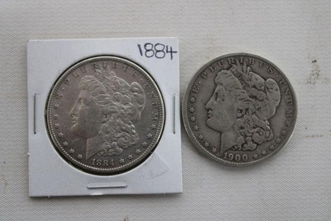MORGAN DOLLARS 1884-1900