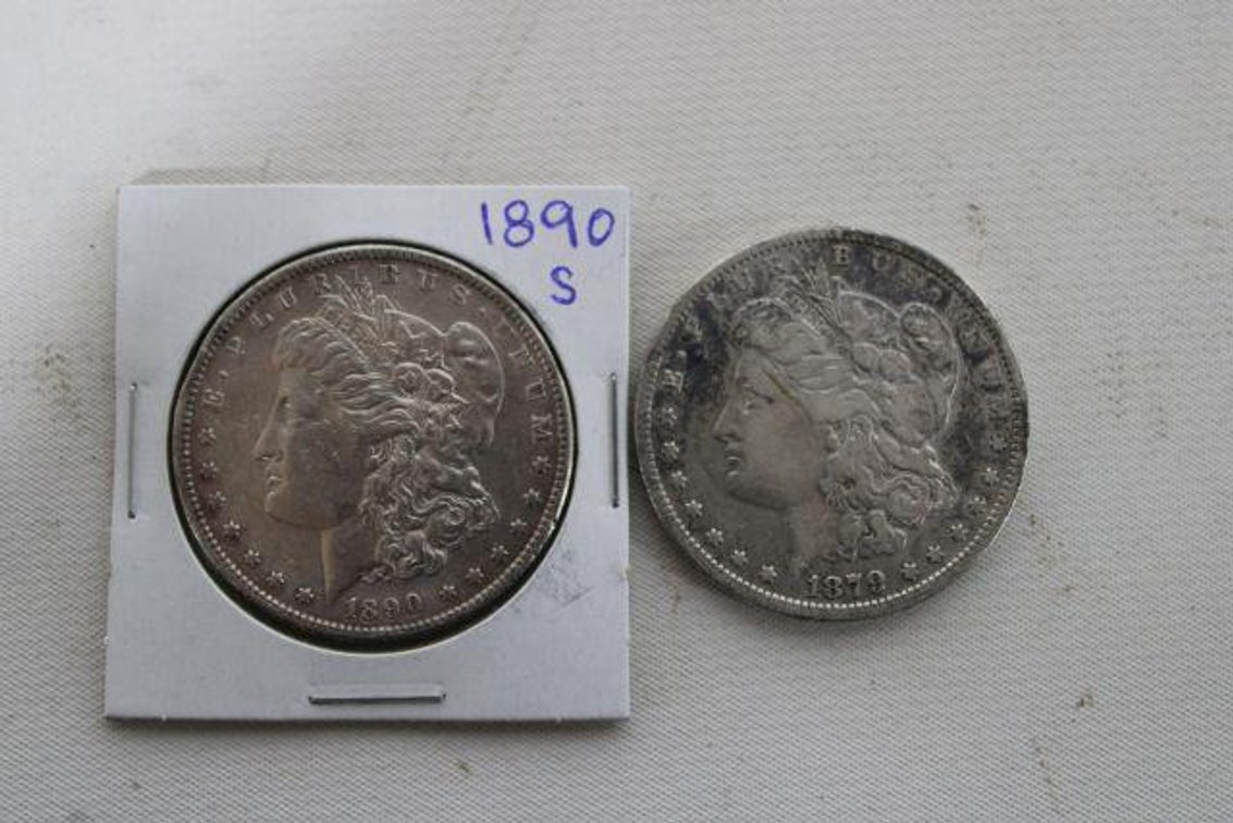 MORGAN DOLLARS 1879-90