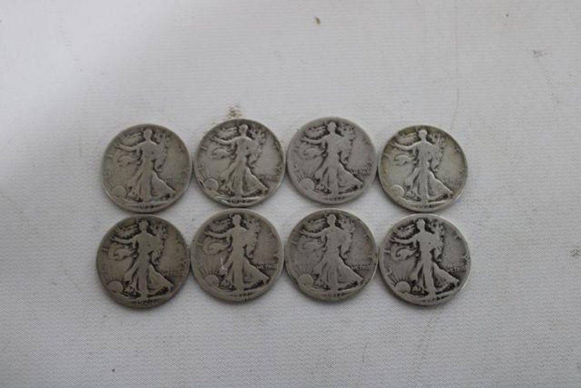 WALKING LIBERTY HALF DOLLARS 1917-29