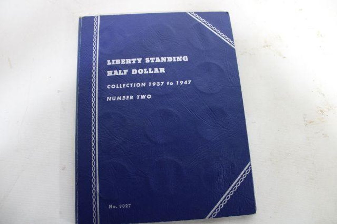 WALKING LIBERTY HALF DOLLAR COMPLETE BOOK 1937-47