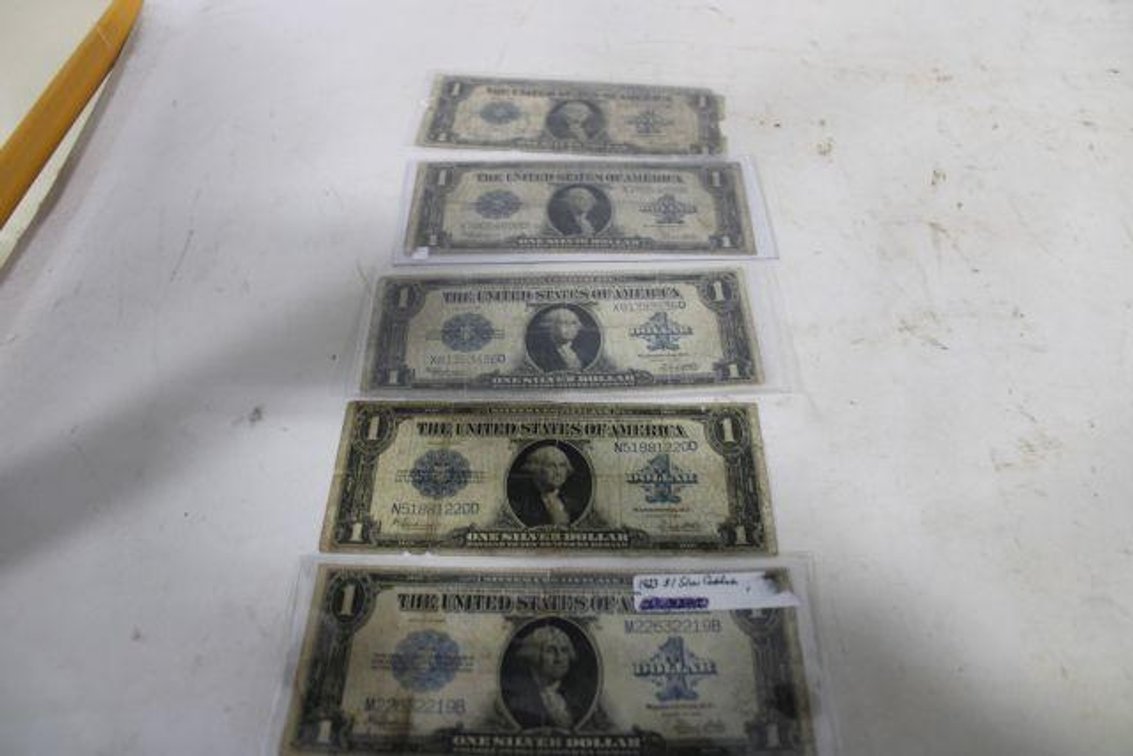 SILVER DOLLAR CERTIFICATES 
