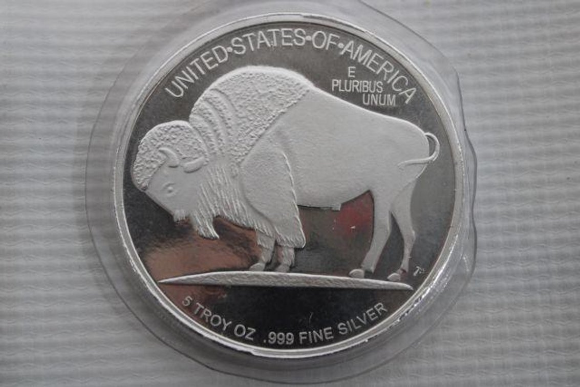 LARGE BUFFALO COIN