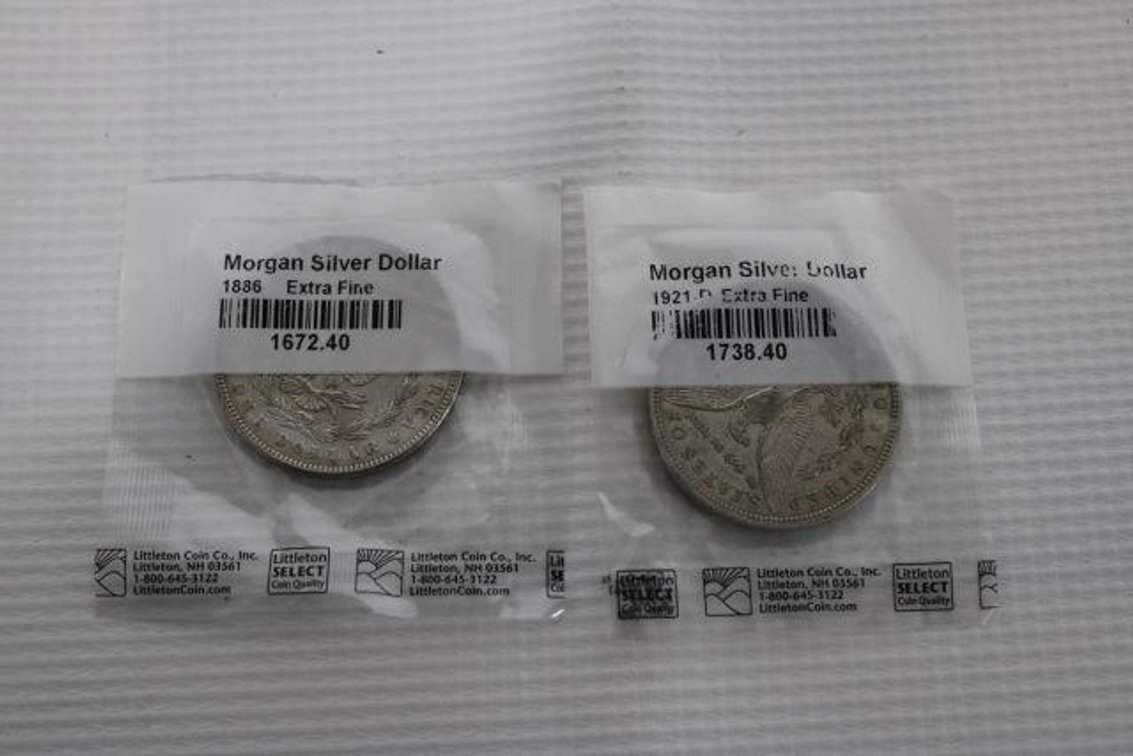 MORGAN SILVER DOLLARS