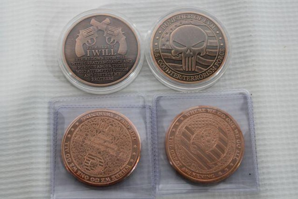 US COUNTER TERRORISM AND THE GREAT AWAKENING COINS