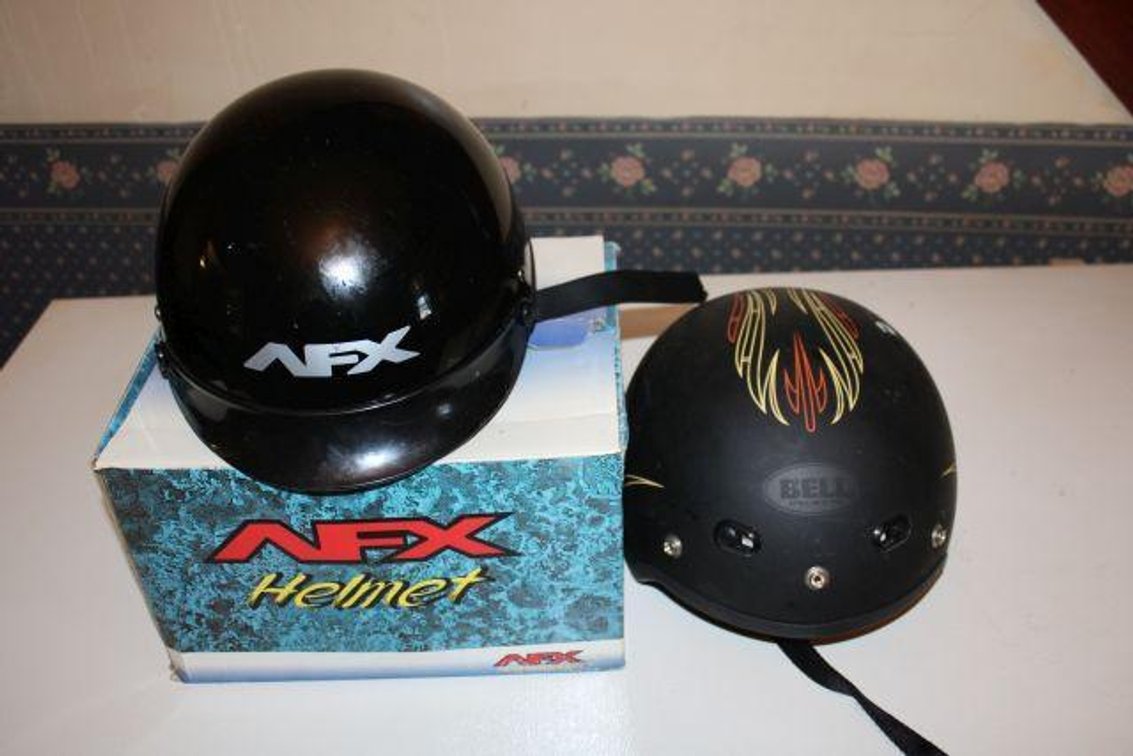 BELL AND NFX HELMETS