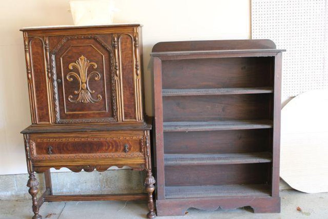 CABINET AND SHELF