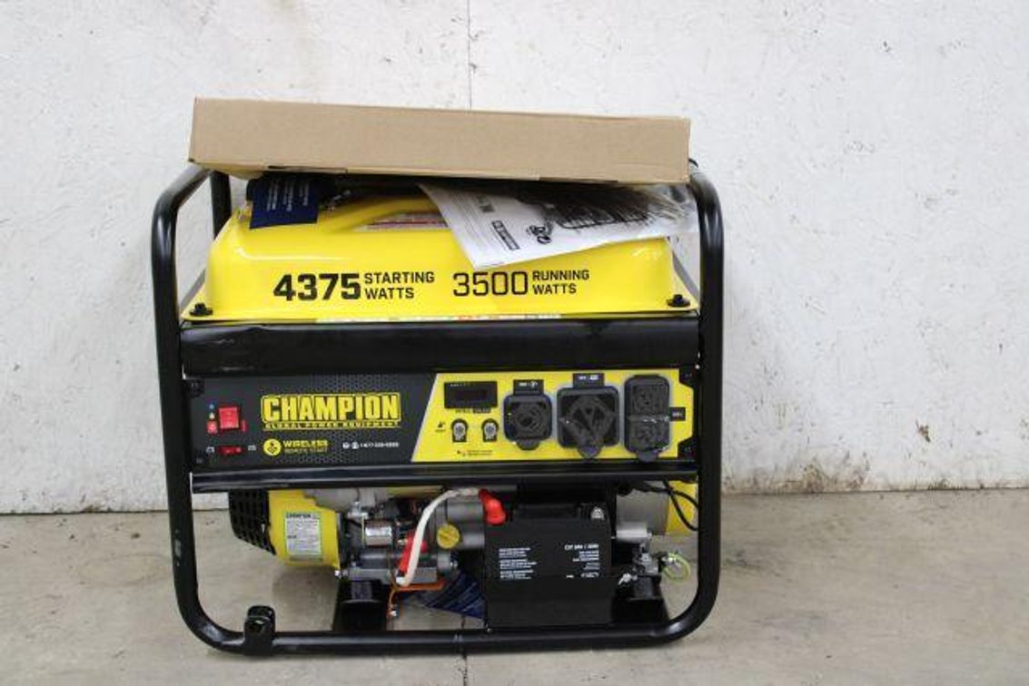 CHAMPION GENERATOR 