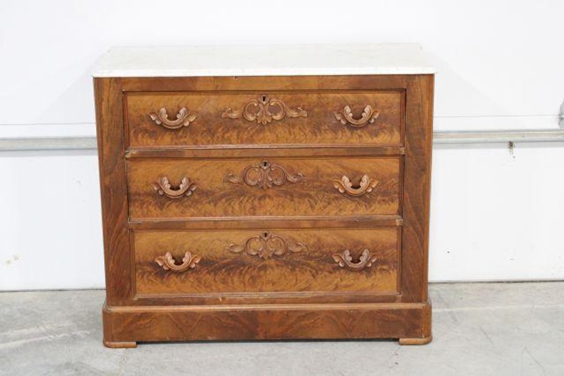 ANTIQUE BED SIDE STAND