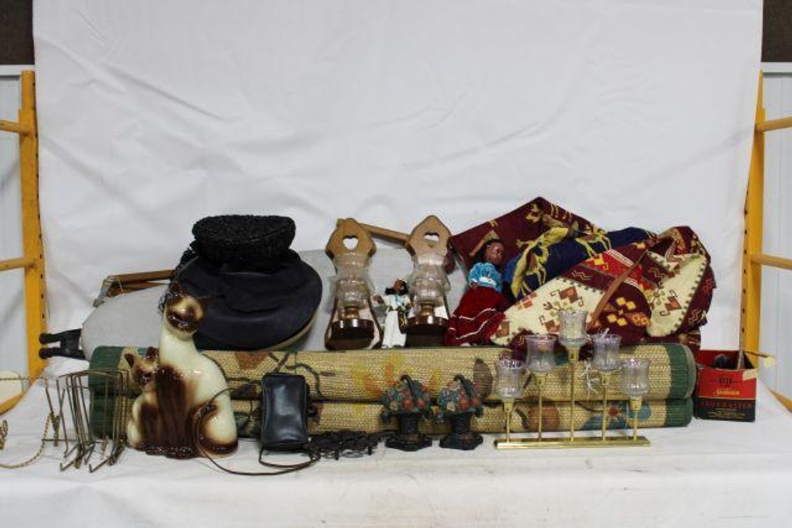 IRONING BOARDS, RUGS, ETC