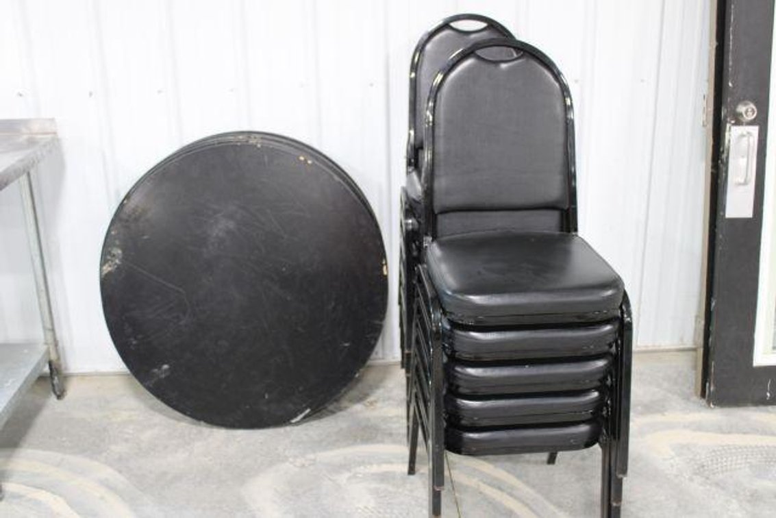 CHAIRS AND TABLE TOPS
