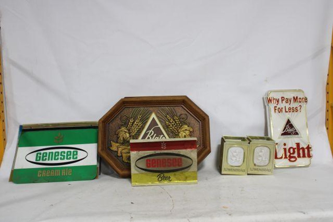 VINTAGE BEER SIGNS
