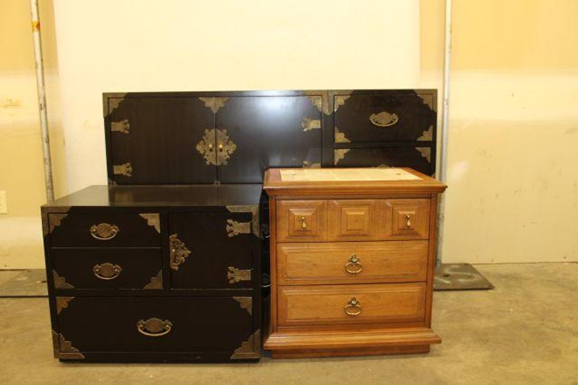 NIGHT STANDS AND DRESSER