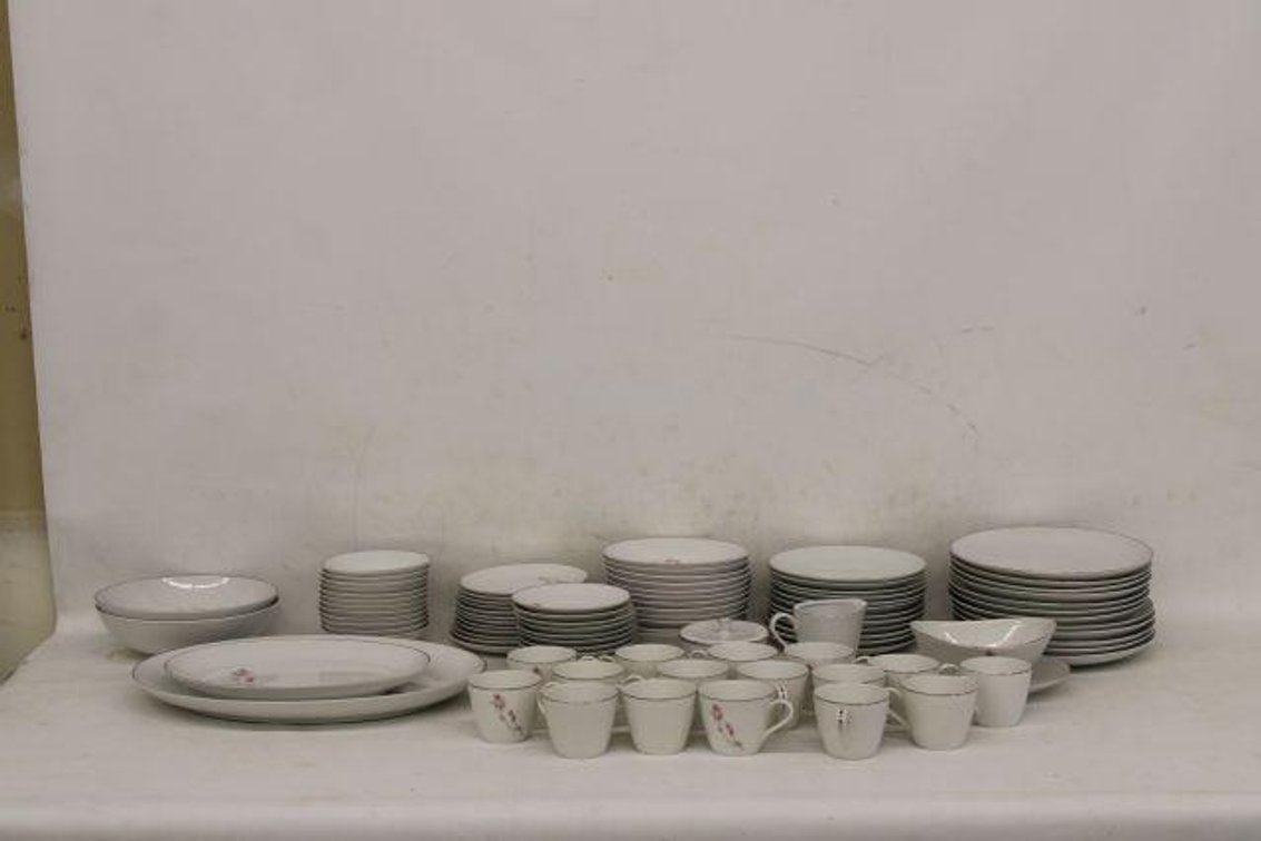 JAPANESE DUET ROSE CHINA SET