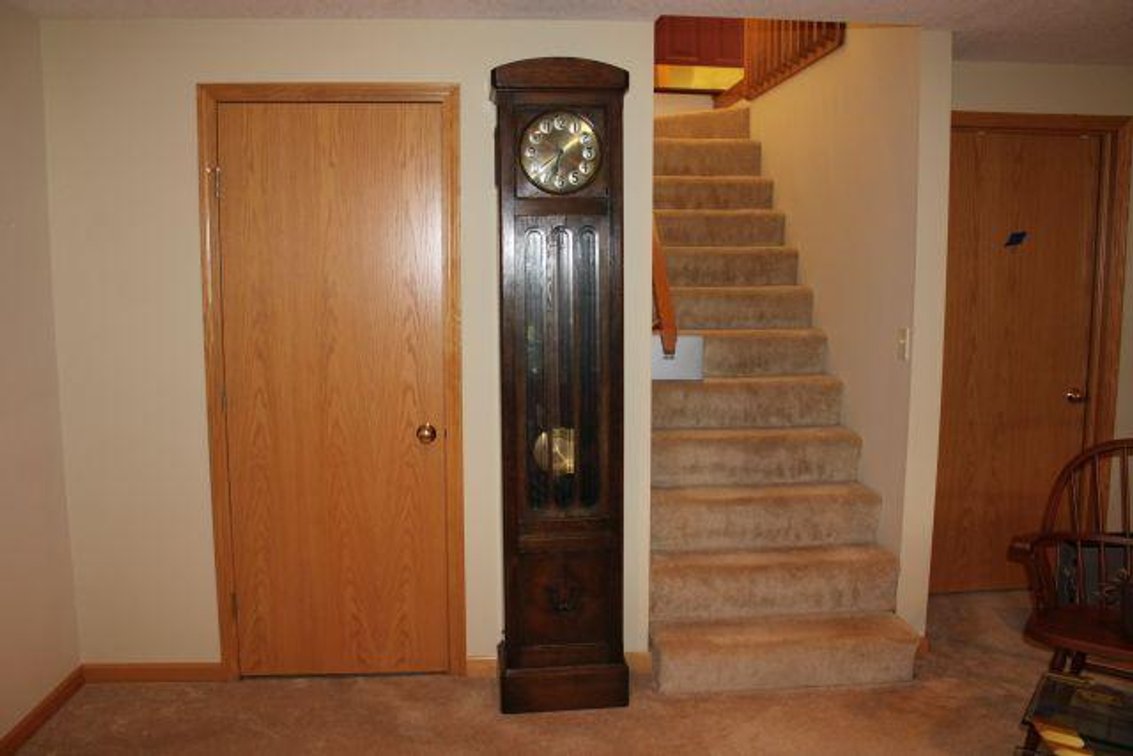K.W. MULLER GRANDFATHER CLOCK