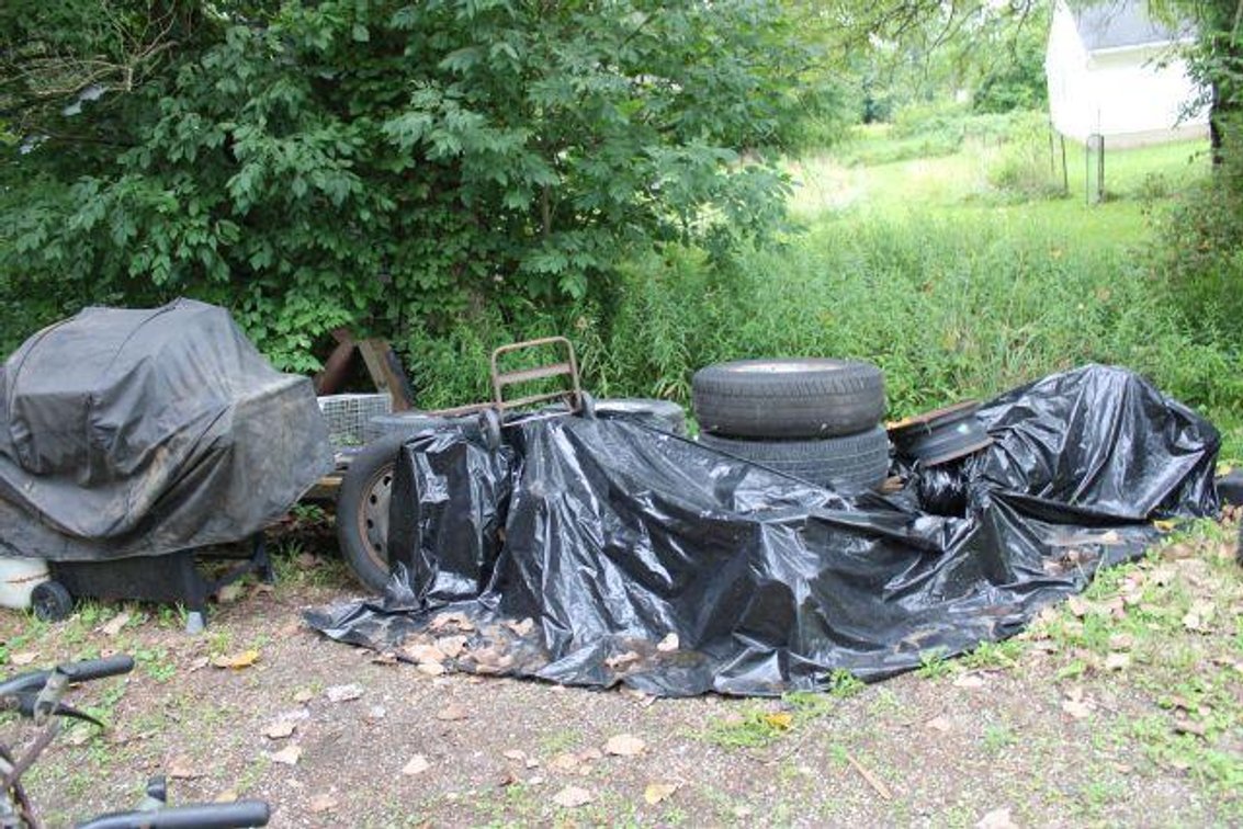 TRAILER, BBQ, SCRAP