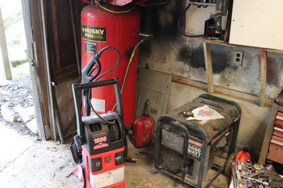 AIR COMPRESSOR, PRESSURE WASHER, GENERATOR