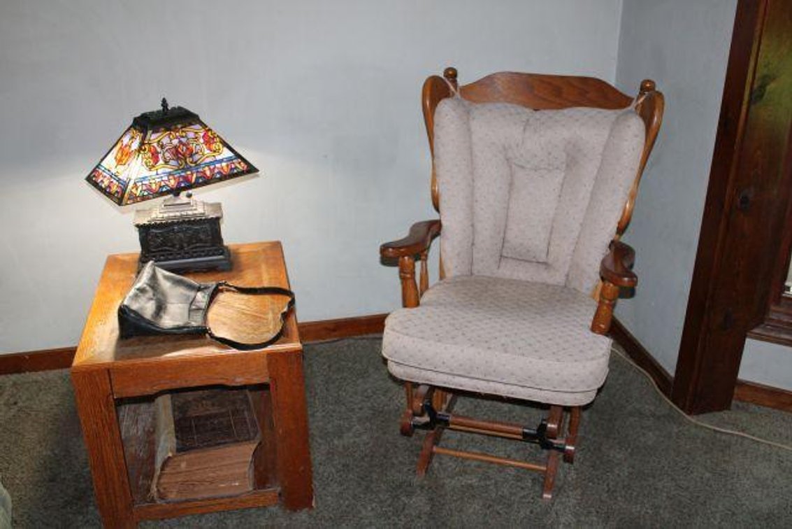 CHAIR AND TABLES