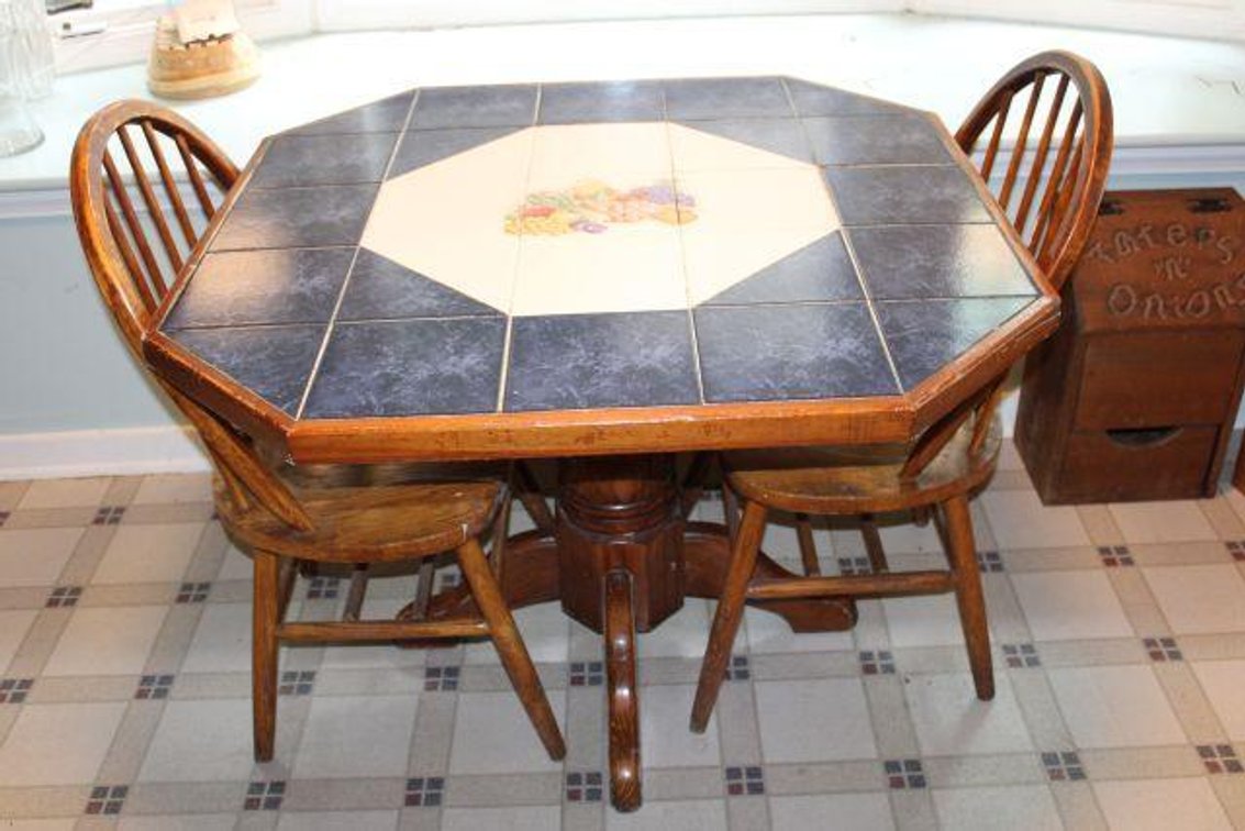 LITTLE TABLE AND CHAIRS