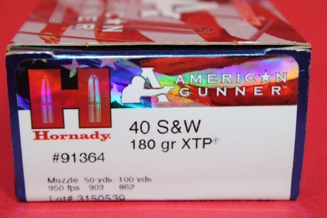 HORNADY 40 S&W AMMO
