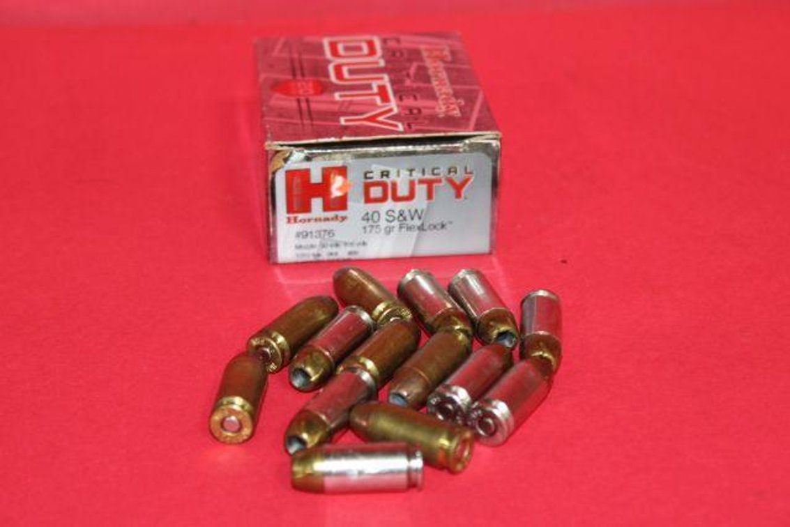 HORNADY 40 S&W AMMO