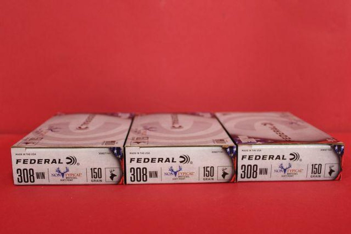 FEDERAL WHITETAIL SOFT POINT 308 WIN AMMO