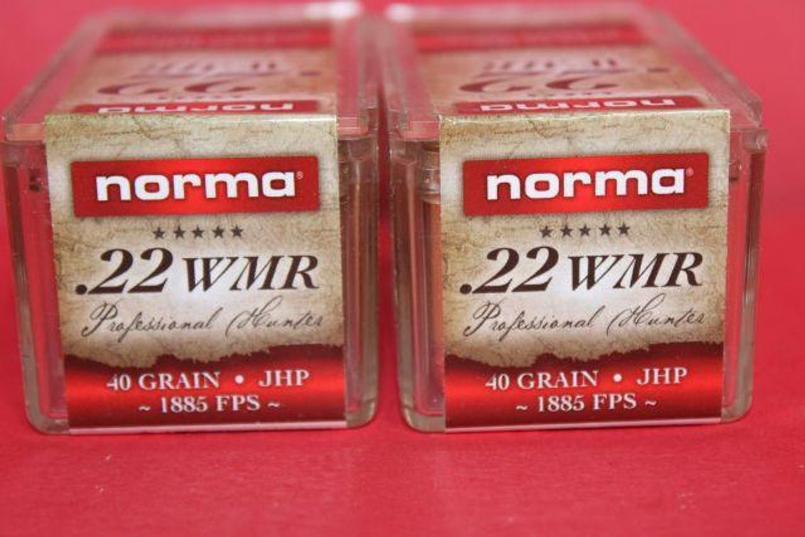 NORMA .22 WMR AMMO