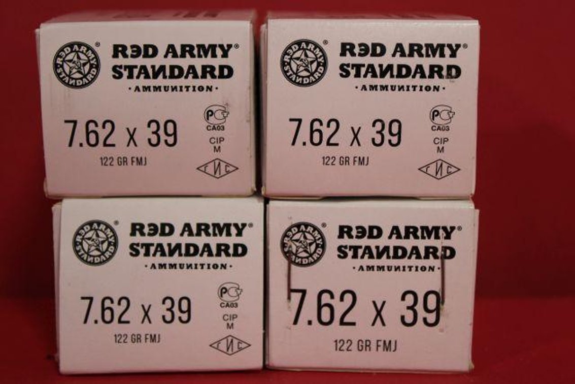 RED ARMY STANDARD 7.62X39 AMMO
