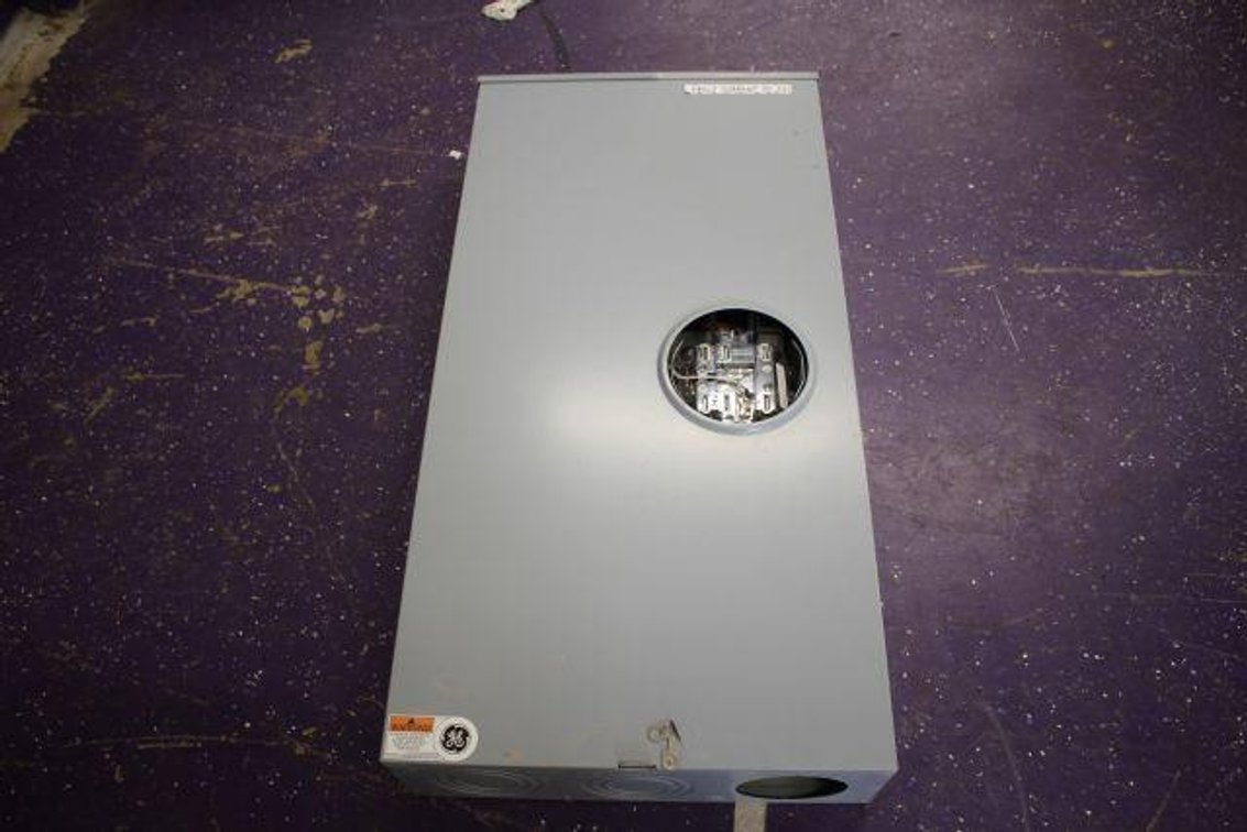 GE ELECTRIC METER BASE