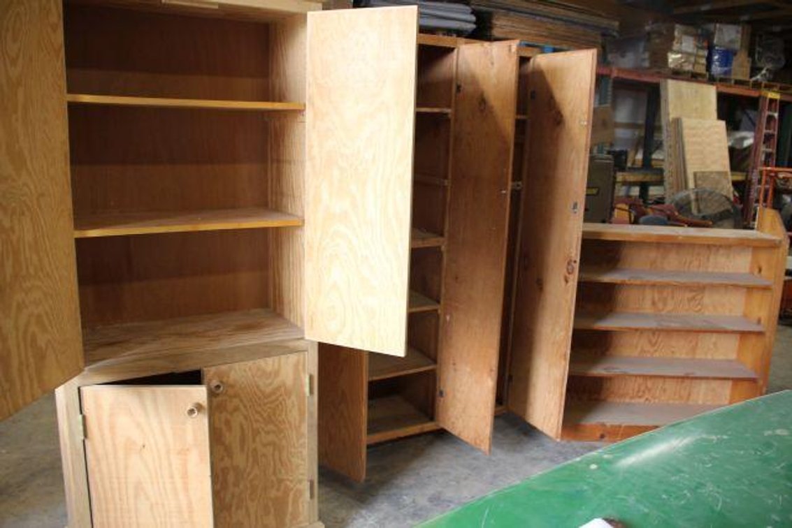 STORAGE CABINETS & SHELF