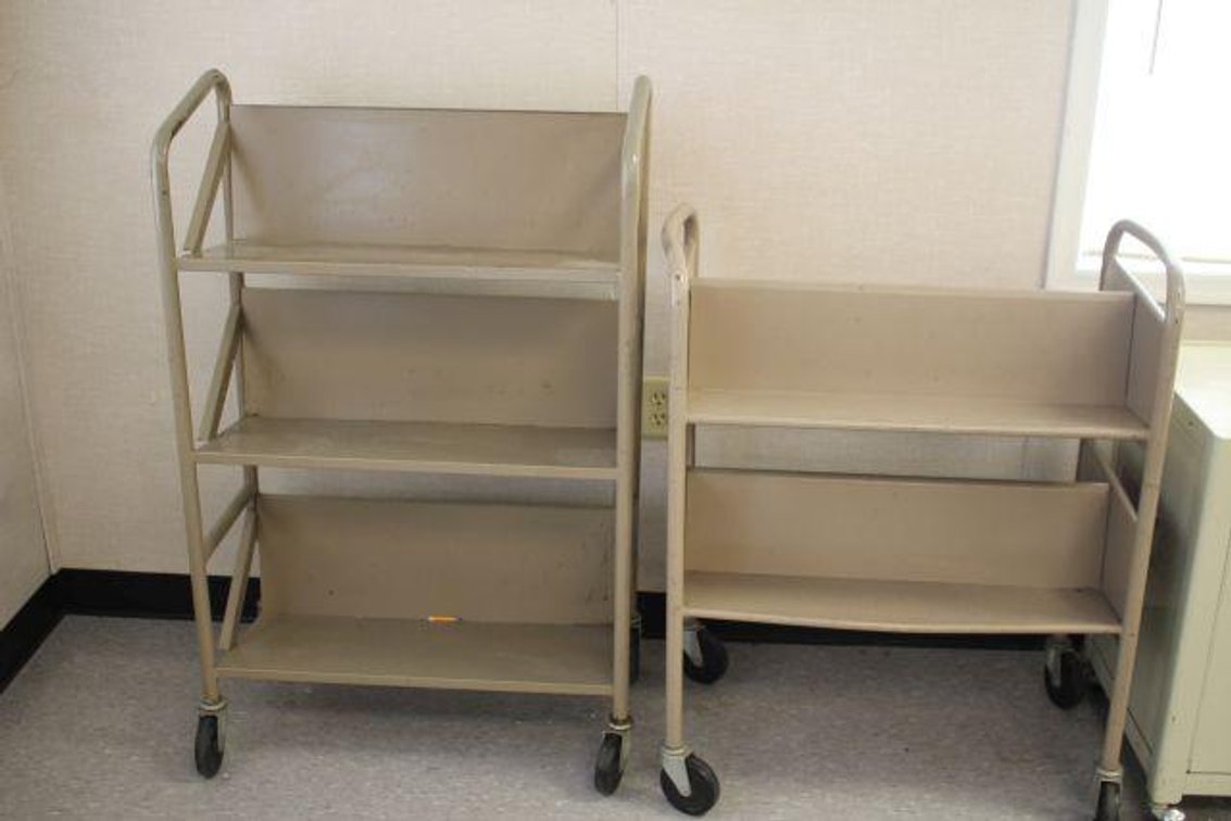 ROLLING LIBRARY CARTS (RM111)