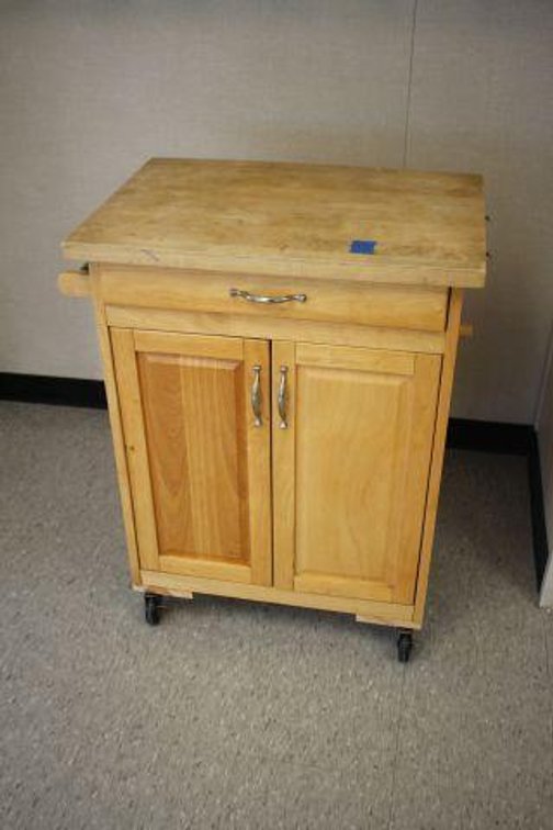 BUTCHER BLOCK CABINET (RM101)
