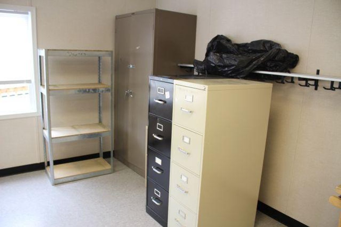 FILE CABINETS, STORAGE AND SHELF (RM101)