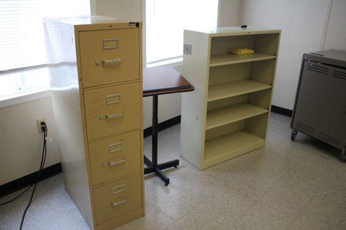 FILE CABINET, SHELF, LECTURN STAND (RM106)