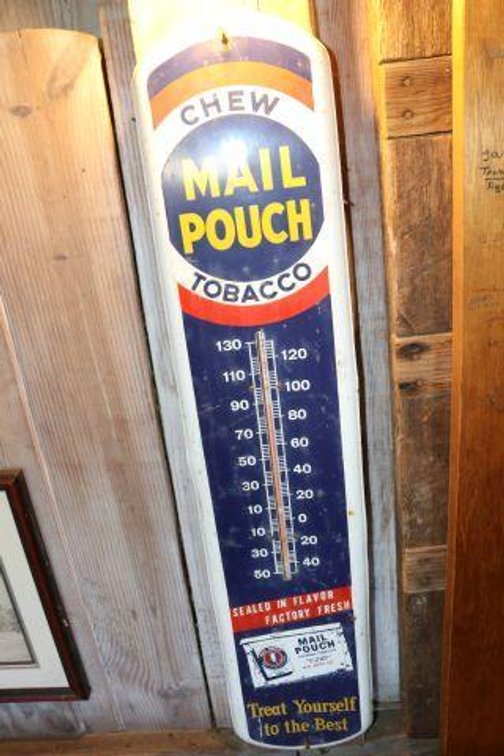 MAIL POUCH THERMOMETER 