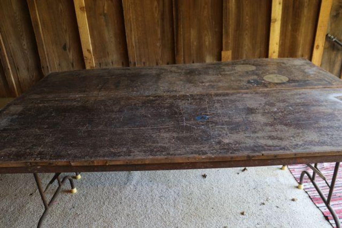 WOODEN FOLDING TABLES