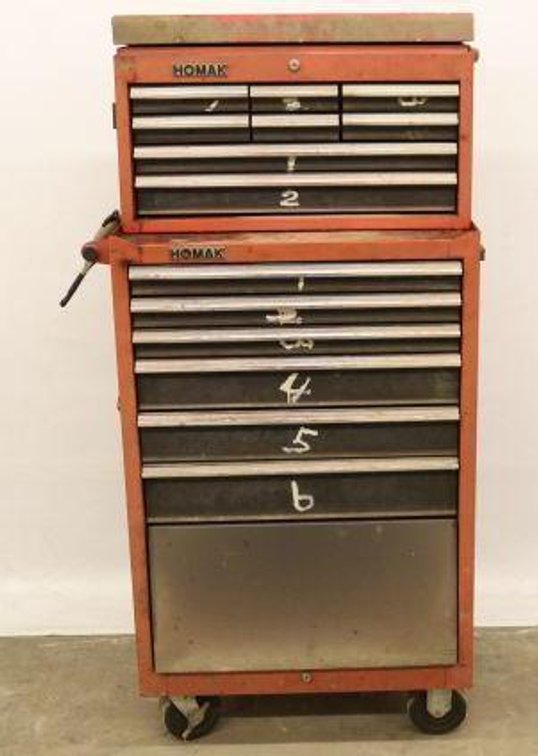 HOMAK TOOL BOX