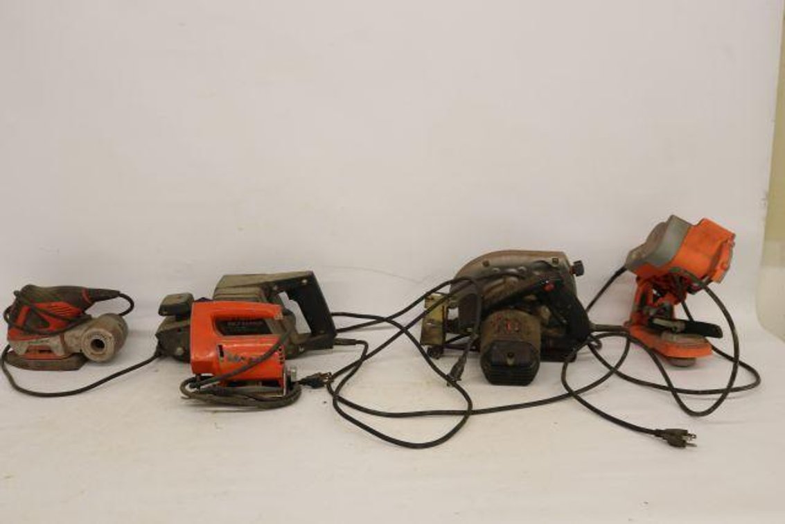 SANDERS, CIRCULAR SAW, JIG SAW, CHAIN SHARPENER