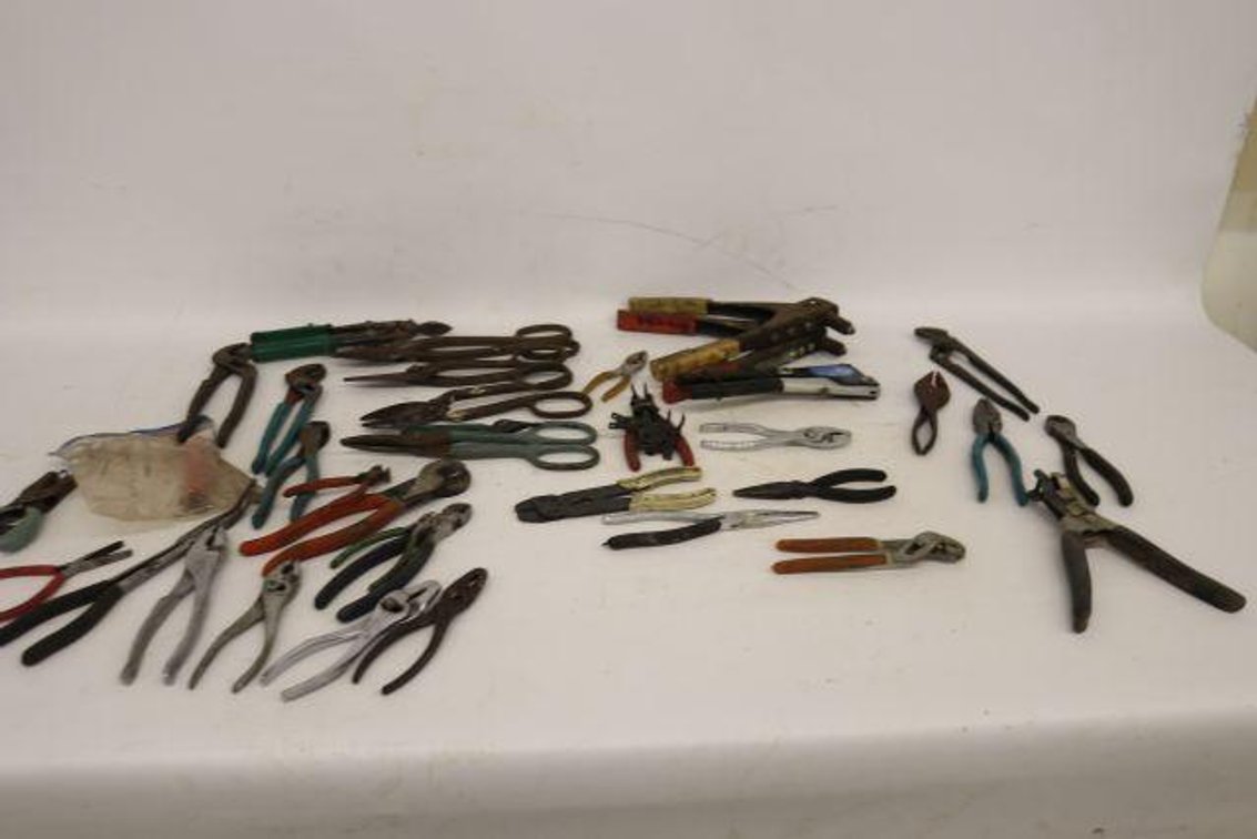 PLIERS, SNIPS, CHANNEL LOCKS, ETC
