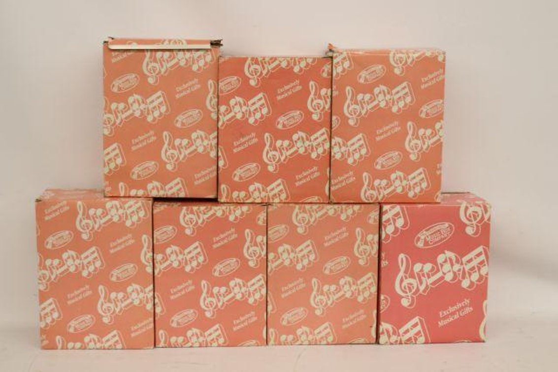  COLLECTIBLE SAN FRANCISCO MUSIC BOX CAROUSELS