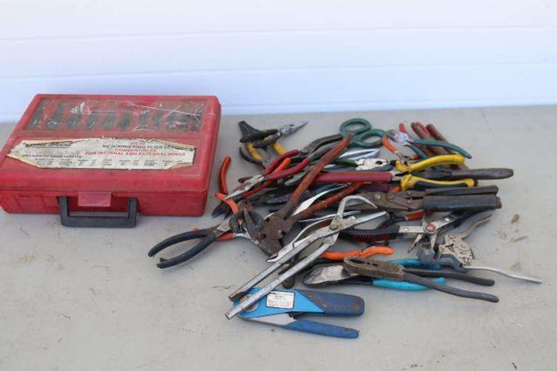 PLIERS, CUTTERS, WIRE STRIPPERS, ETC