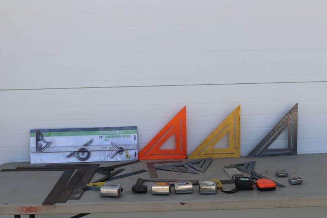 SPEED SQUARES AND TAPE MEASURES