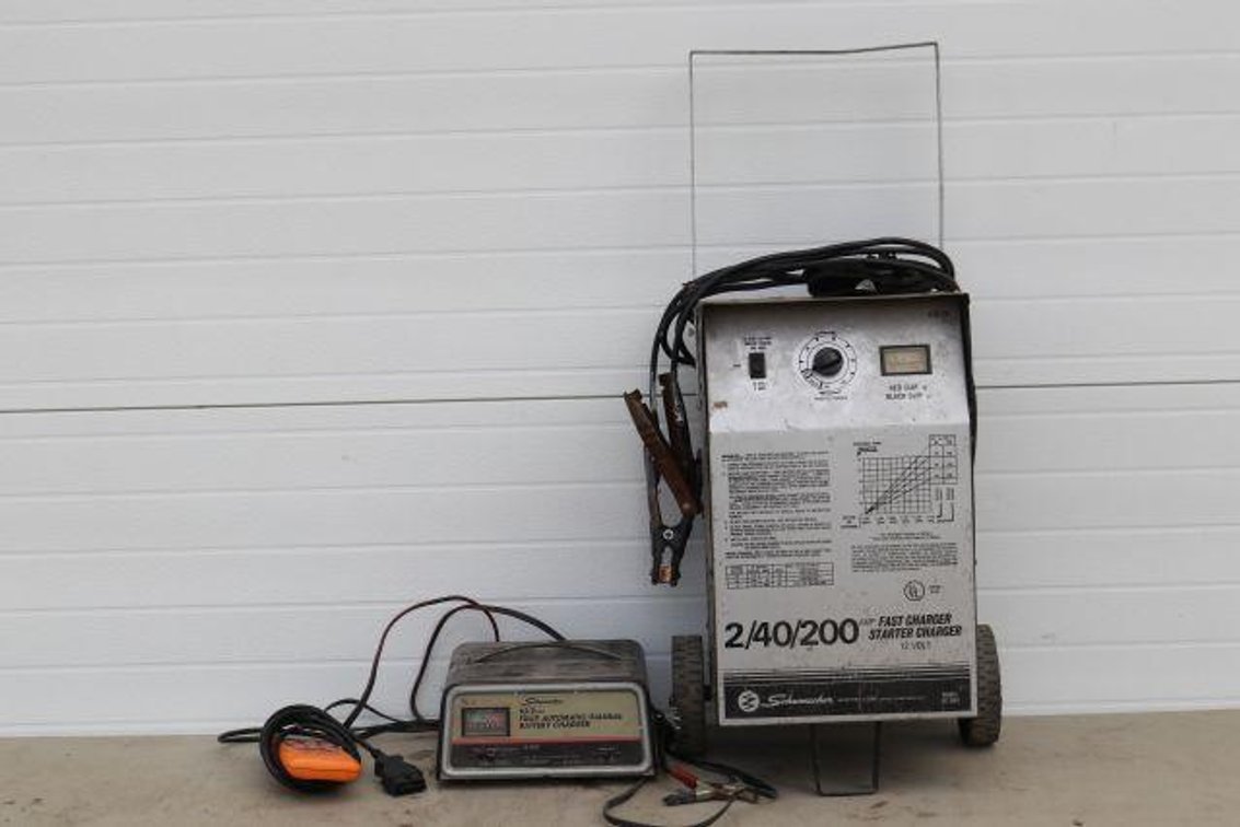 BATTERY CHARGERS AND ENGINE CODE READER 