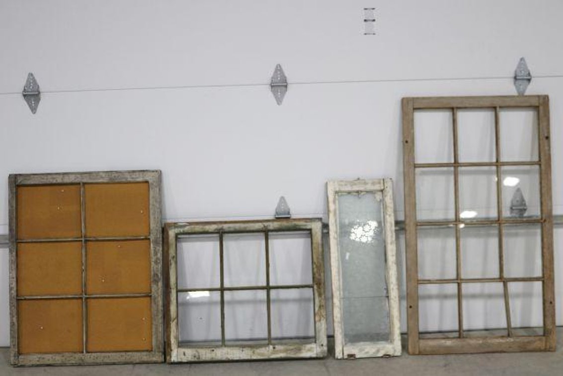 OLD WINDOW FRAMES 