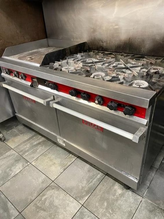 VULCAN STOVE-OVEN-GRILL 
