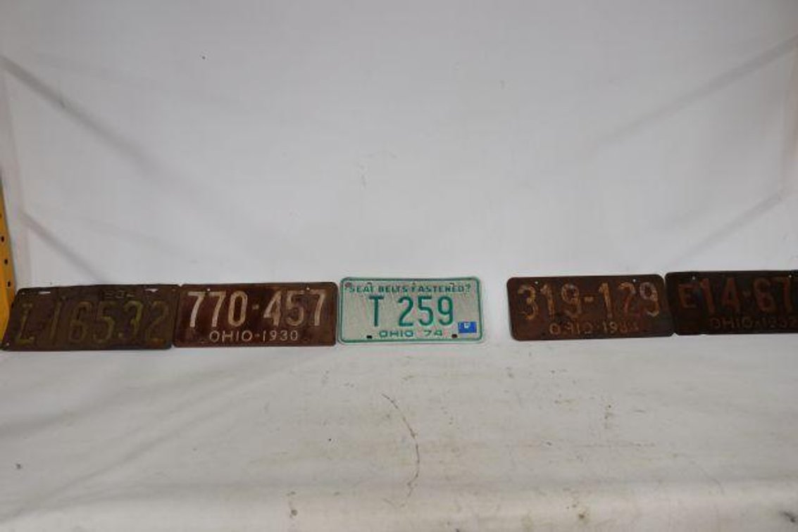 LICENSE PLATES
