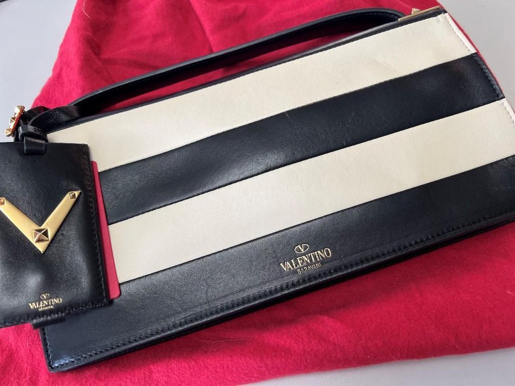 VINTAGE VALENTINO ROCKSTAR CLUTCH